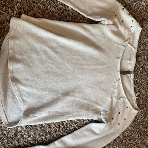 Star decor sweatshirt